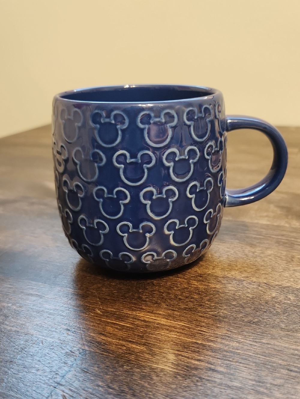 Walt Disney World Textured Mickey Pattern Mug All Over Print